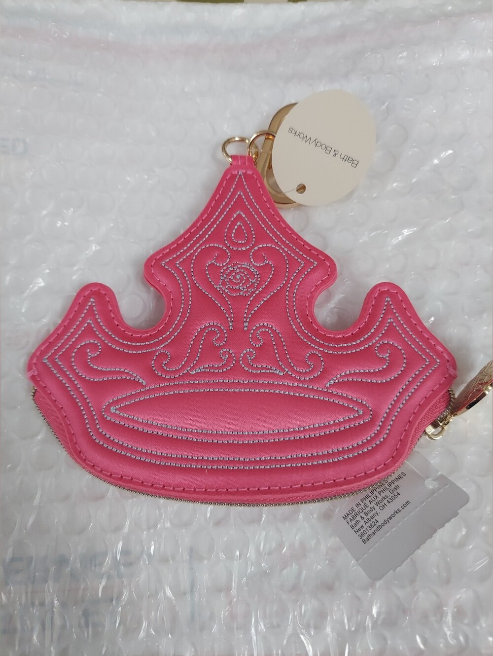Disney princess Aurora coin pouch by bath and body works
